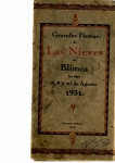 Grandes Fiestas de Las Nieves, Blimea, (8, 9 y 10 de agosto de 1931).